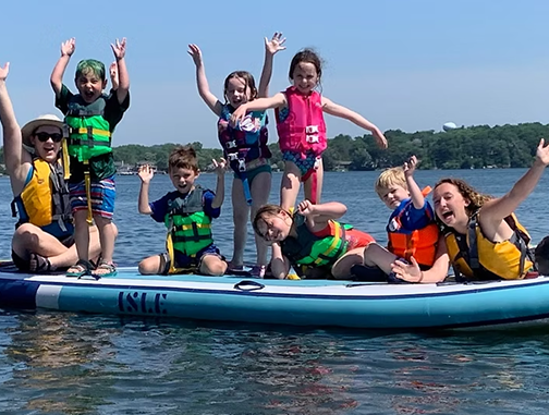 kids at summer camp